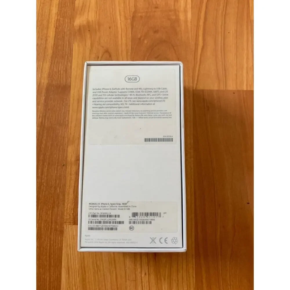 iPhone 6‎ Empty Box